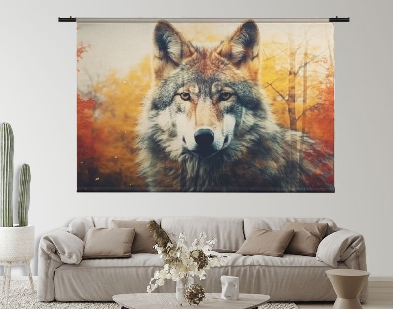 Wolf herfst