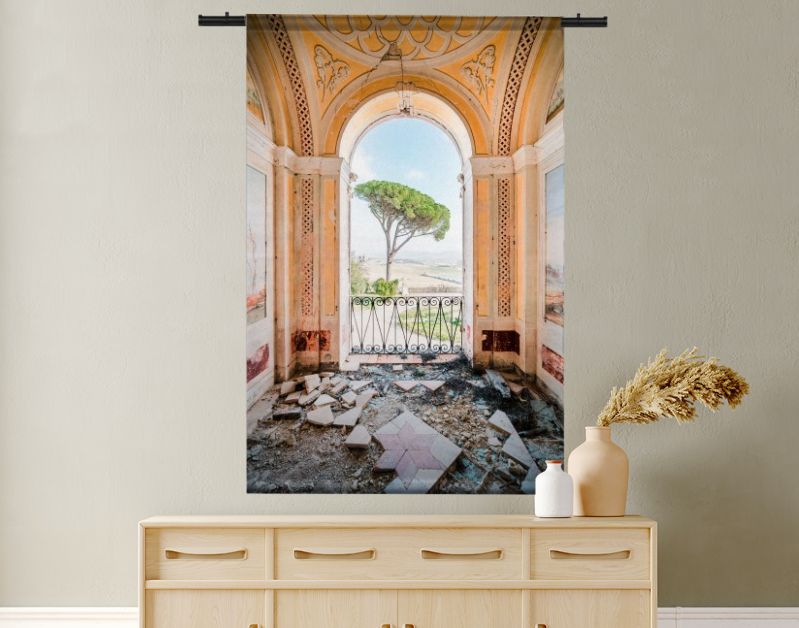 Balkonzicht Italiaanse Villa