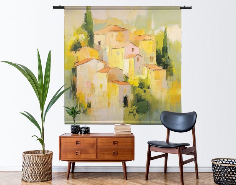 Zonnig Italiaans dorpje