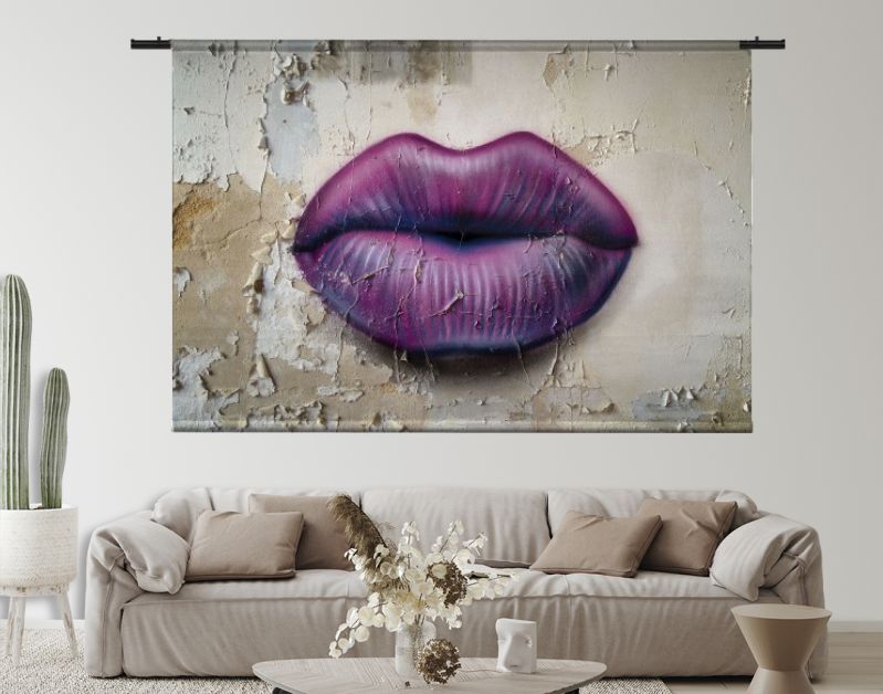 Lippen op de Muur