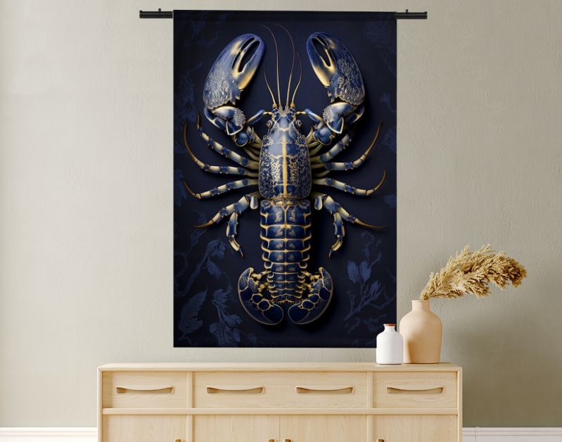 Lobster Chique Gold Blue