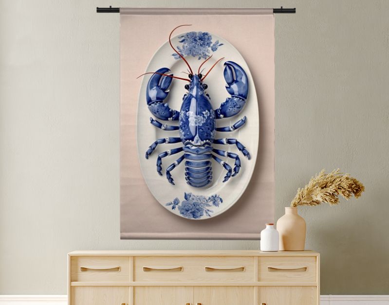 LobsterLuxe DelftBLue Plate