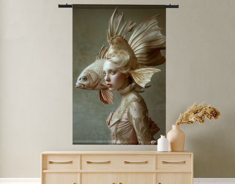 Fishy hat elegancy beige 1