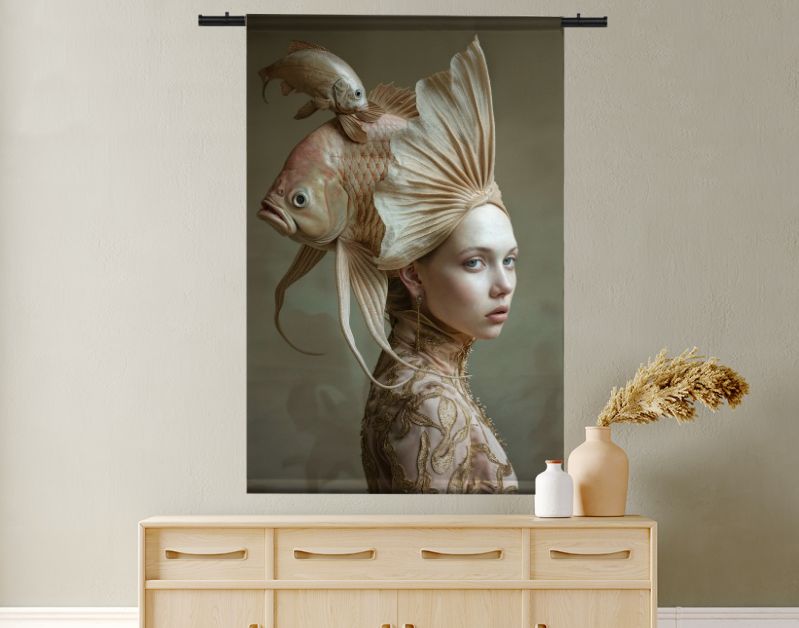 Fishy hat elegance beige 2