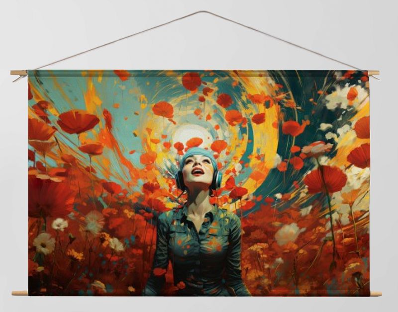 Genieten van klaprozen