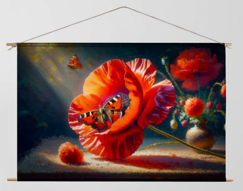 Klaproos - Poppie en Vlinder Oil