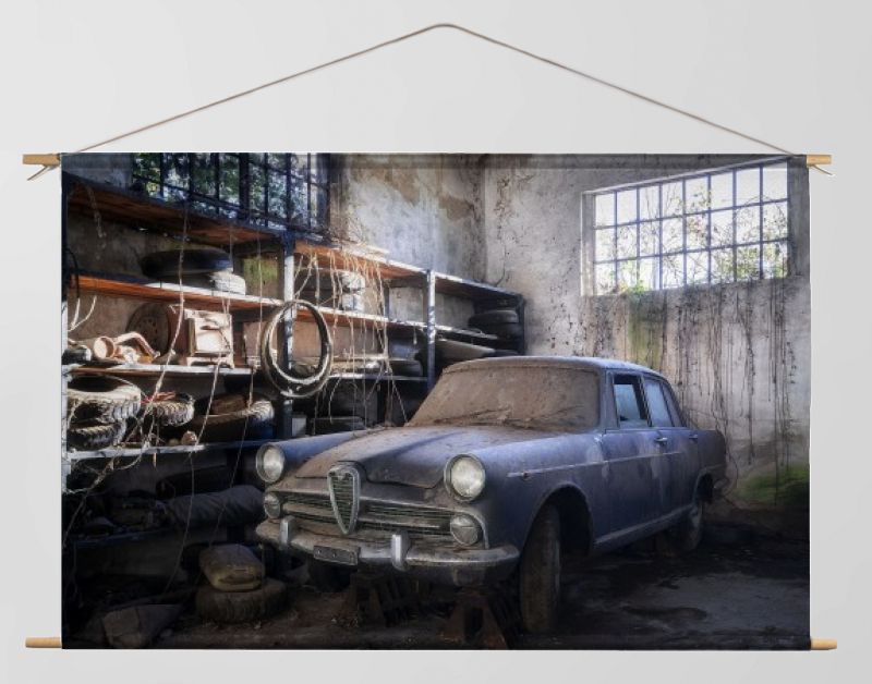 Alfa Romeo in Garage