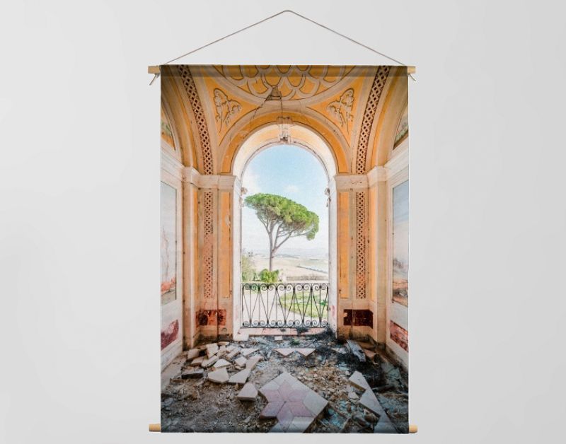 Balkonzicht Italiaanse Villa