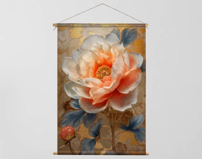Orange flower gold