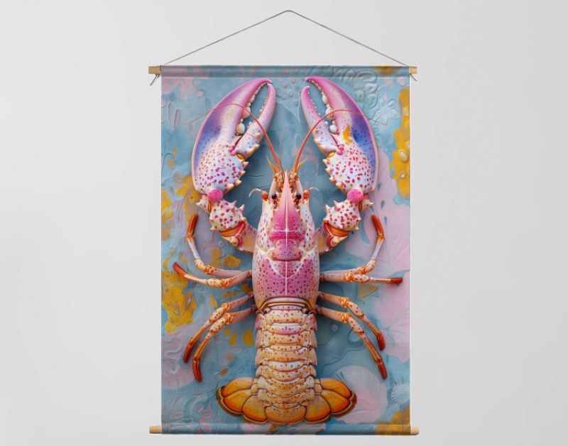 Spring Pastel Lobster