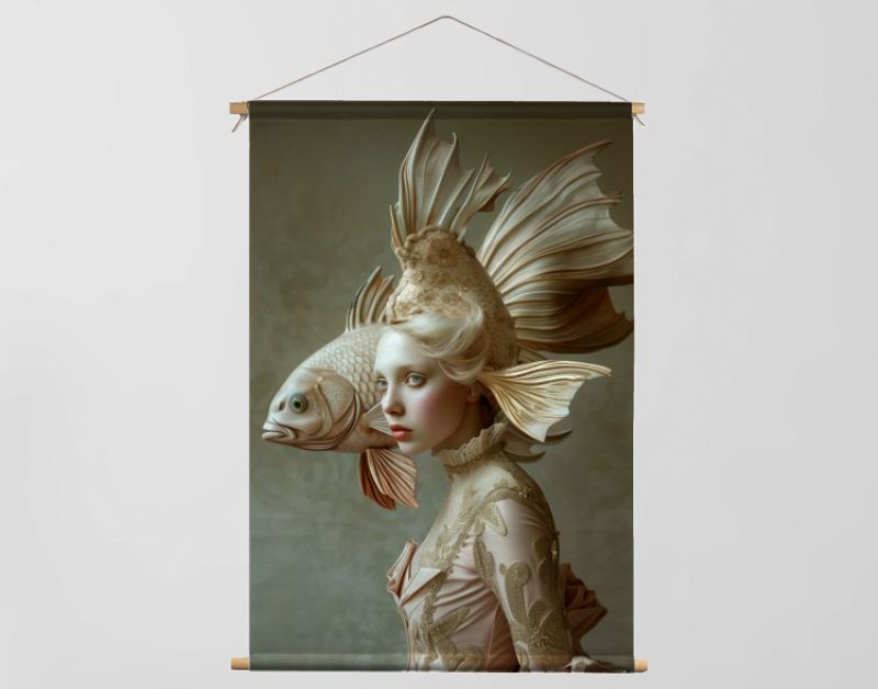 Fishy hat elegancy beige 1