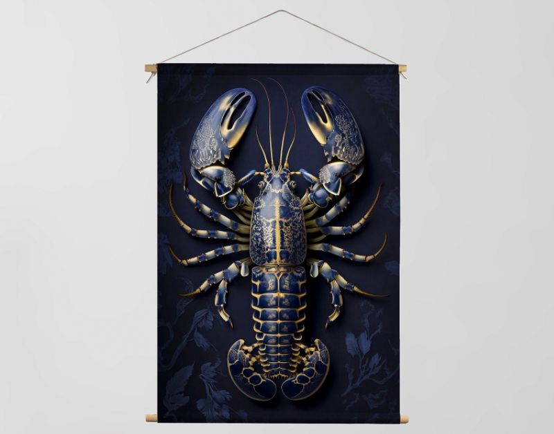Lobster Chique Gold Blue