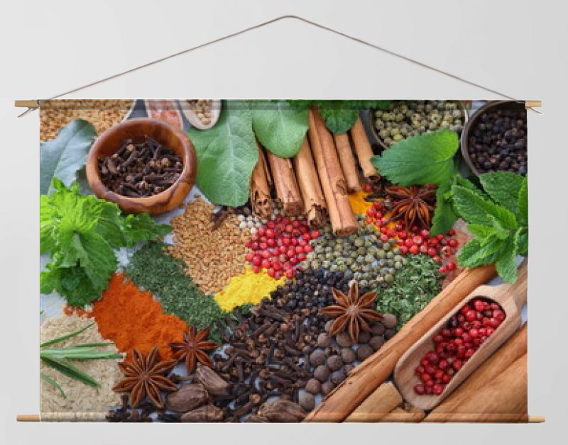 Herbs and spices.