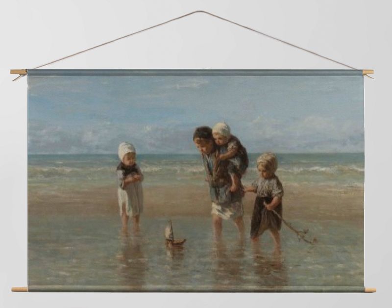 Kinderen der zee, Jozef Israëls, 1872