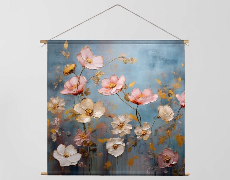 Floating floral harmony