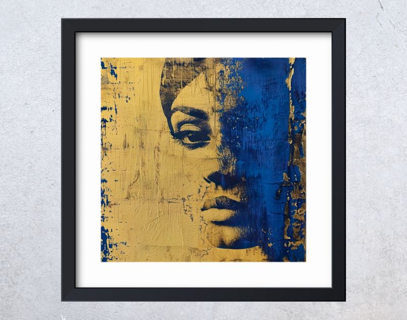 Golden glamour retro starlet