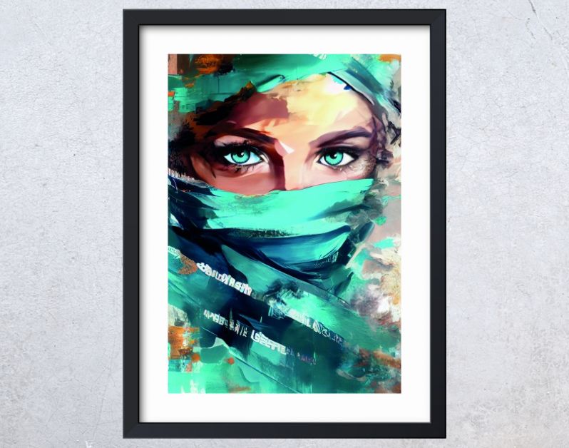 Verborgen Identiteit in blauw