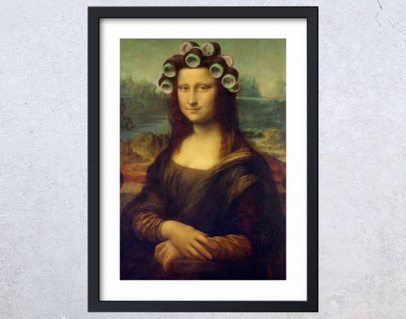 Mona Lisa - The Curly Girly Edition
