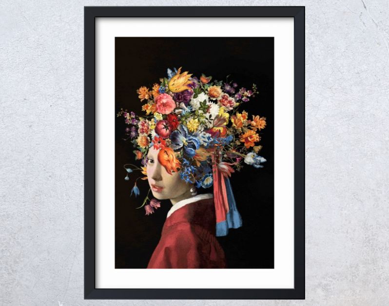 Meisje met de Parel - 2022 Flowered Edition