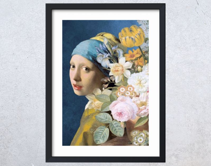 Meisje met de Parel - The Floral Edition