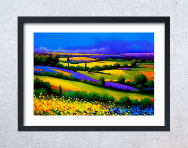 Vallei in de Provence