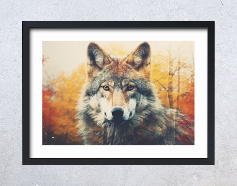 Wolf herfst