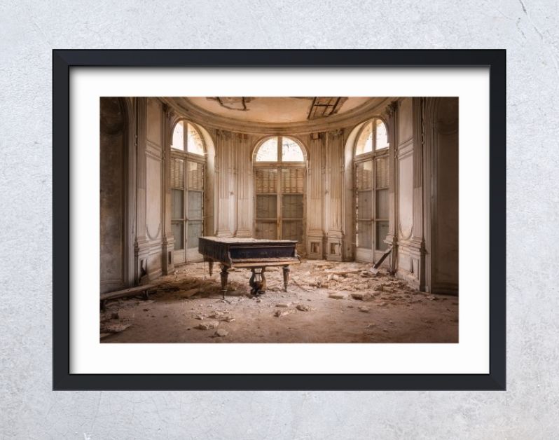 Kasteelkamer met Piano