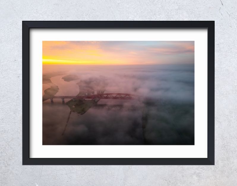 Zwolle Hanzeboog in de mist