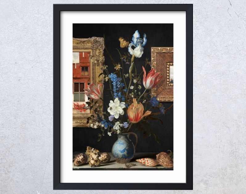 Made in Delft - Art Combined (black background)