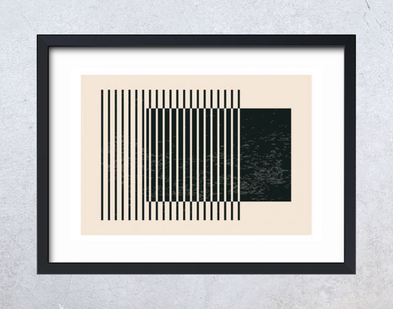 Trendy abstract creative minimalist artistic hand drawn composition
