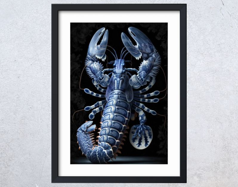 Classic lobster delftBlue