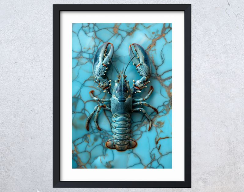Turquoise lobster
