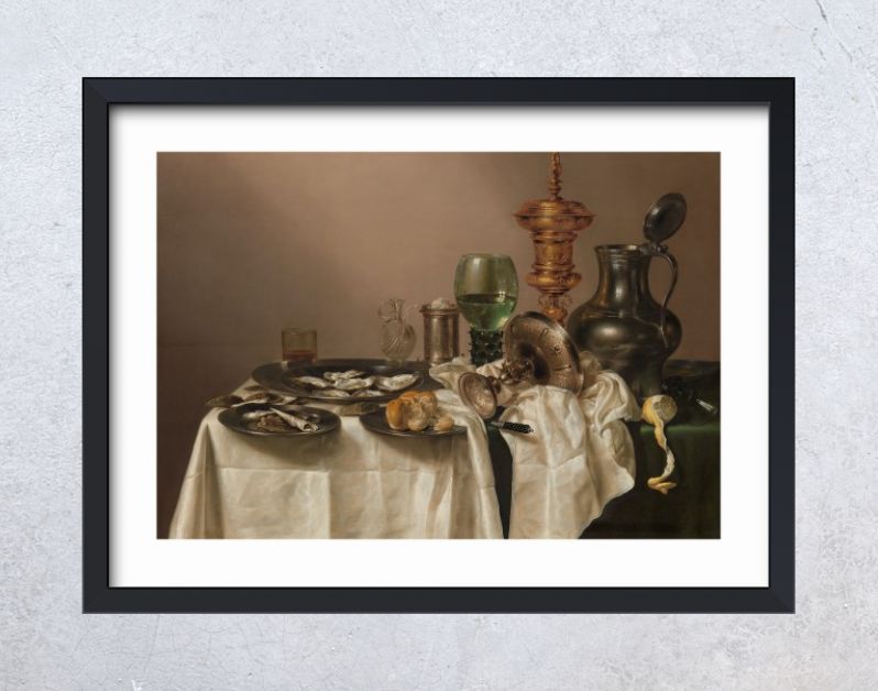 Stilleven met vergulde bokaal, Willem Claesz. Heda, 1635