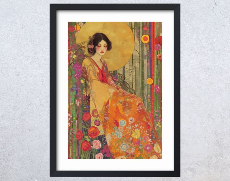 Zonlicht in het bloemenveld