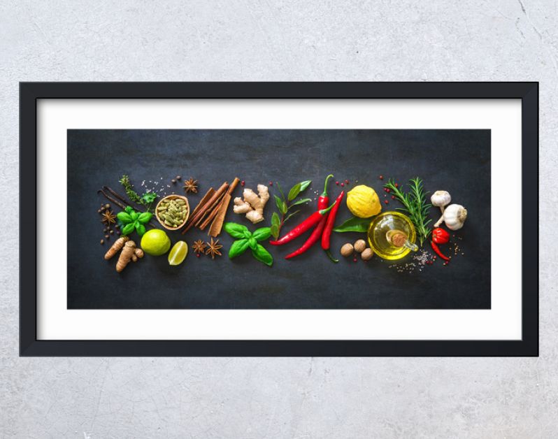 Verse aromatische kruiden en specerijen om te koken