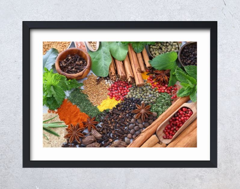 Herbs and spices.