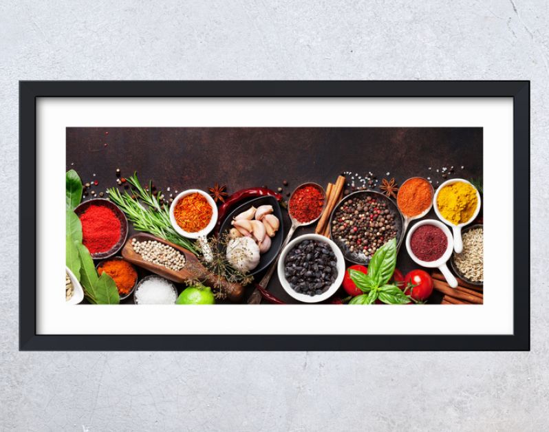 Various spices and herbs