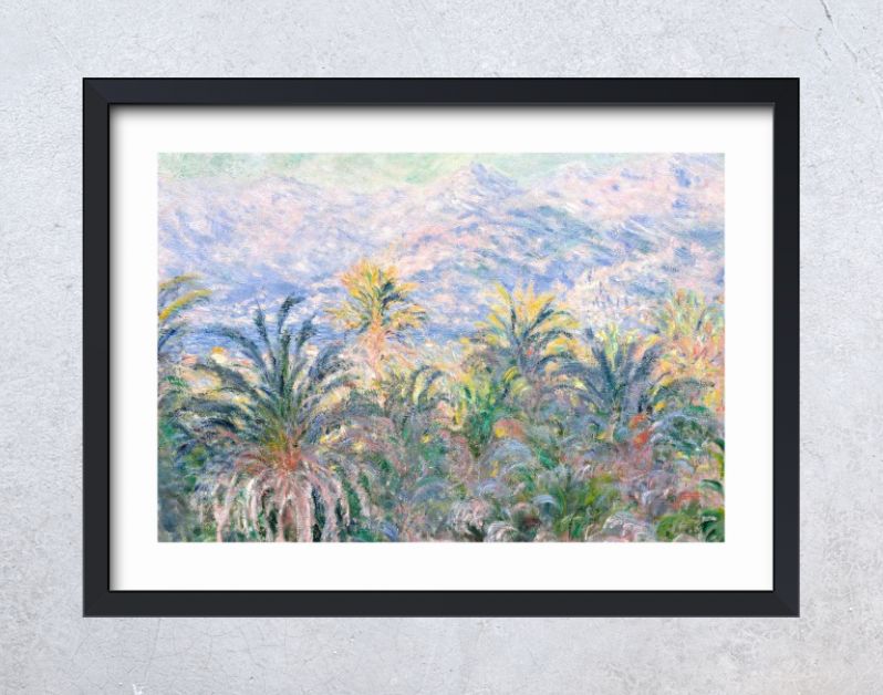 Palm Trees at Bordighera (1884) 