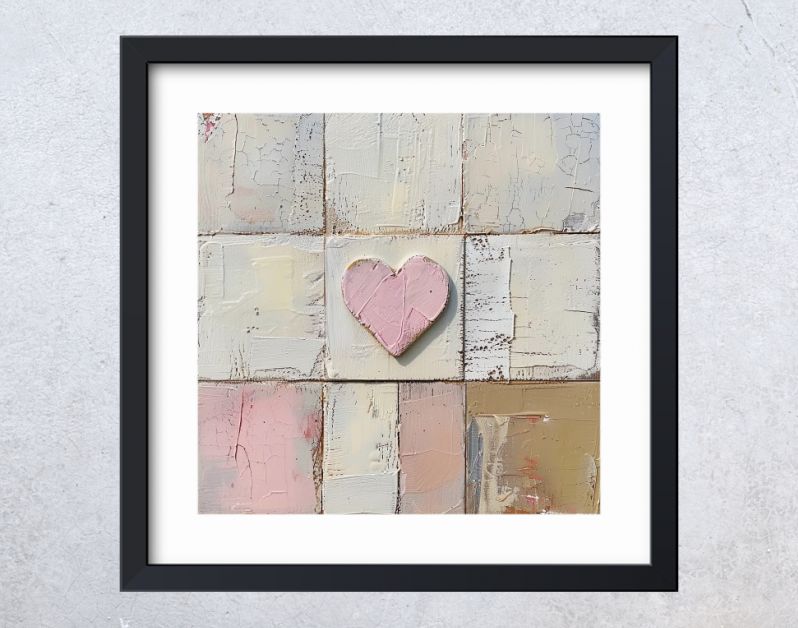 Industrial love with a touch of pink