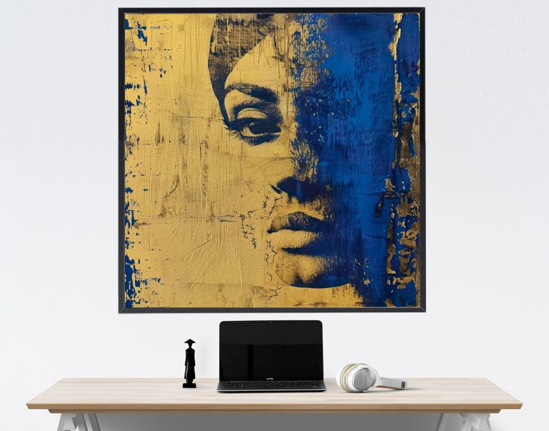 Golden glamour retro starlet