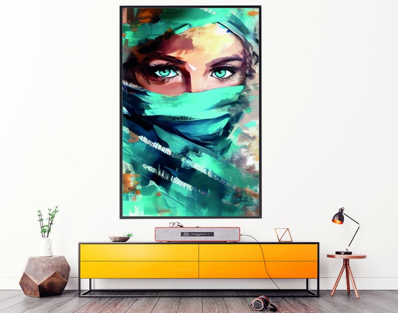 Verborgen Identiteit in blauw