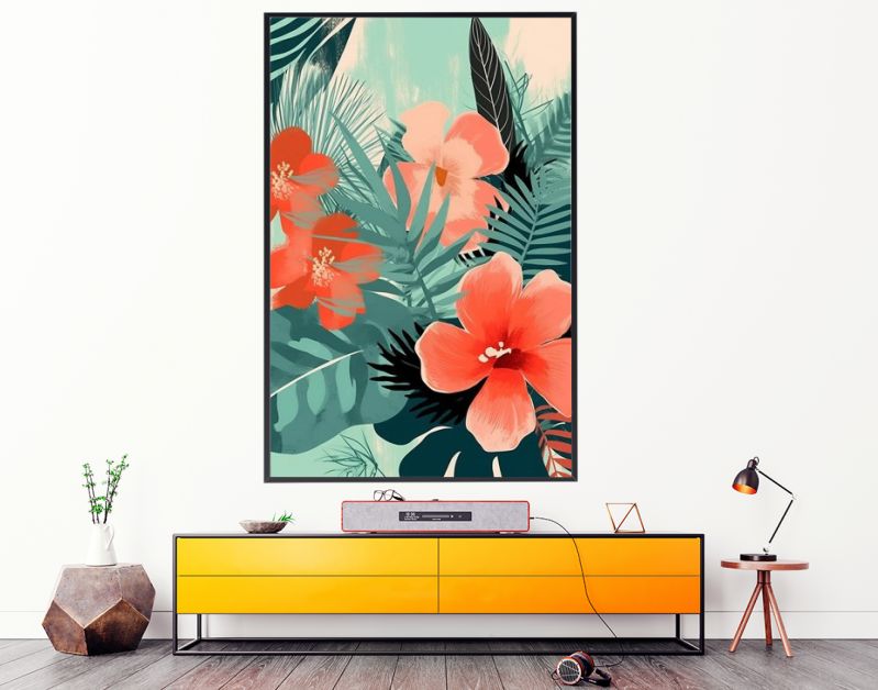 A botanical modern floral design