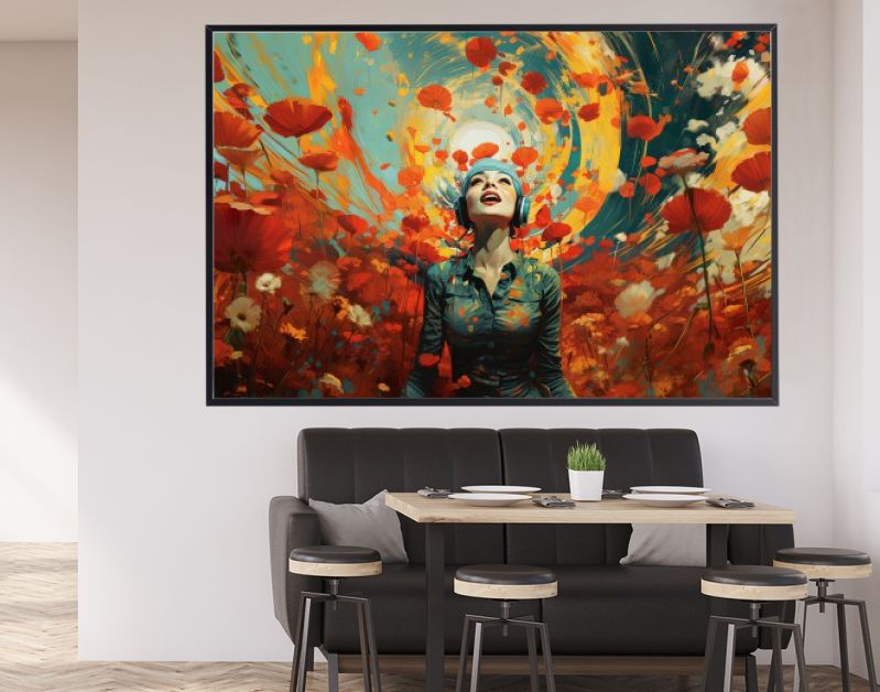 Genieten van klaprozen