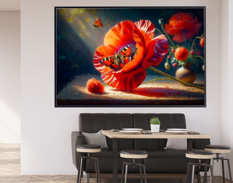 Klaproos - Poppie en Vlinder Oil