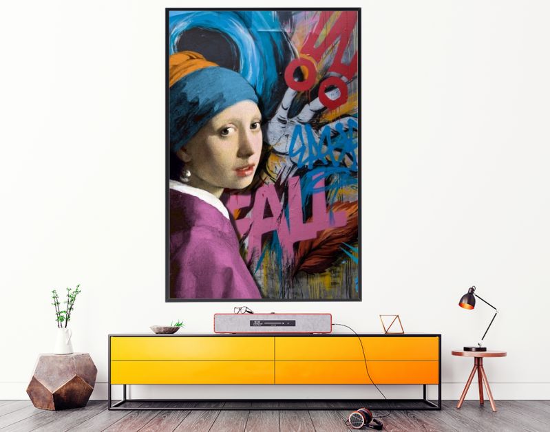 Meisje met de Parel - The Urban Graffiti Edition