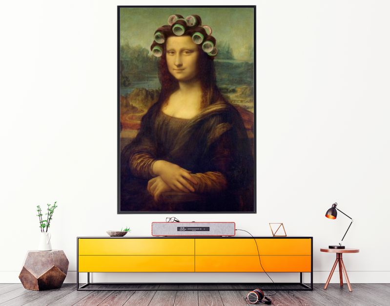 Mona Lisa - The Curly Girly Edition