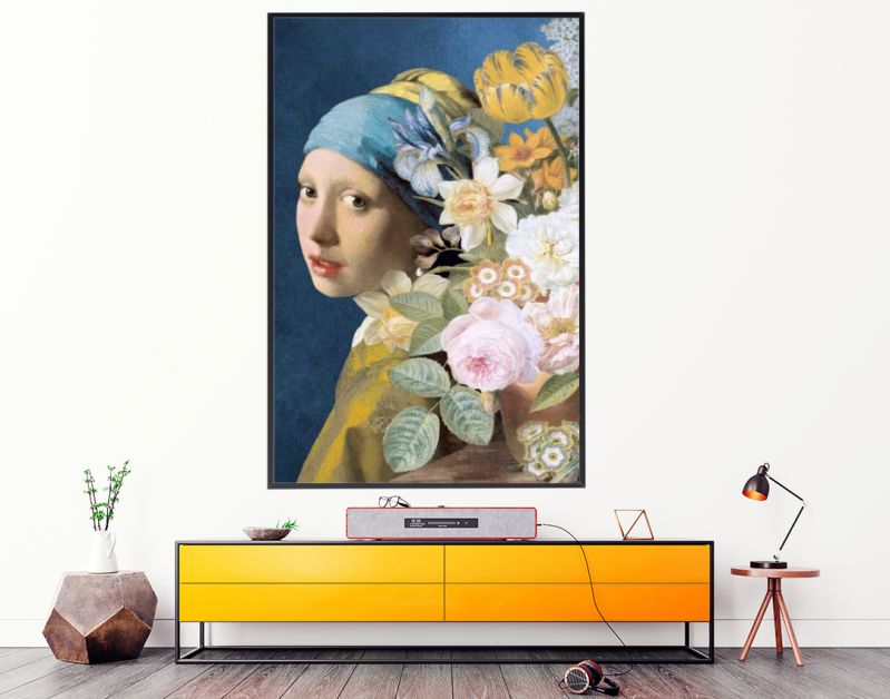 Meisje met de Parel - The Floral Edition