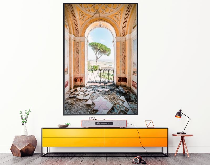 Balkonzicht Italiaanse Villa