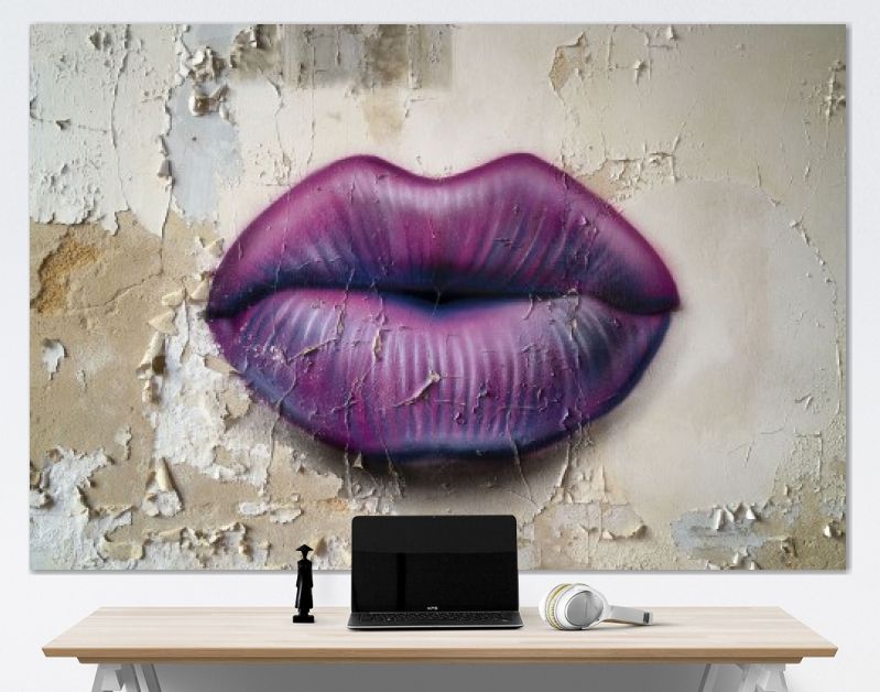Lippen op de Muur