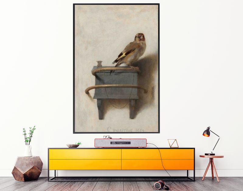 Carel Fabritius, Het puttertje, 1654